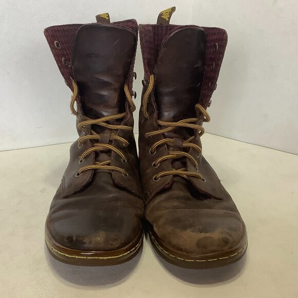 Women's Dr. Martens Tehani Lace Up Boots Size 6 Brown - Picture 6 of 14